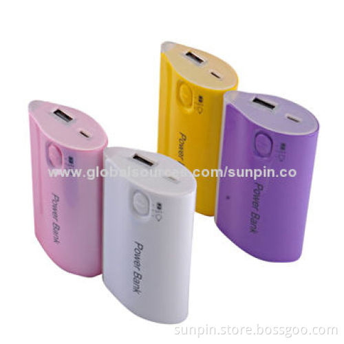 5,200mA power bank mobile charger